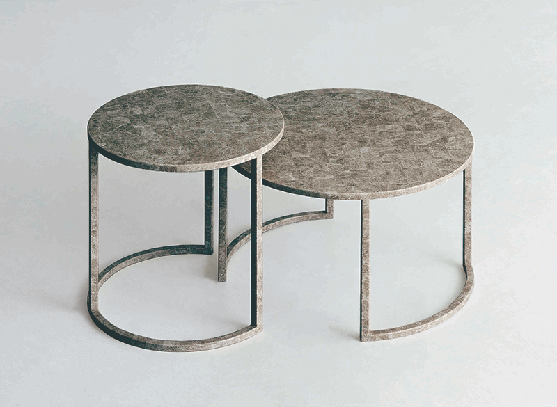 BK サイドテーブル (ラウンド型）