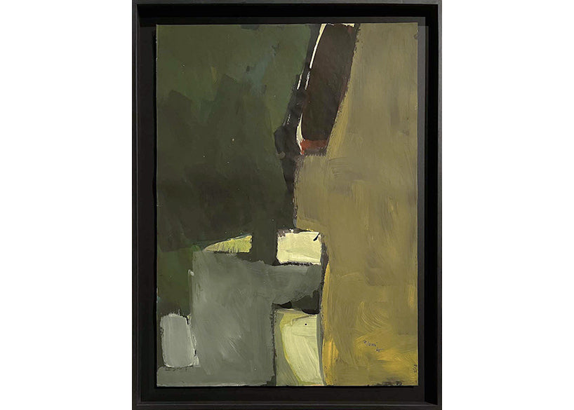 Fernando Picenniー1929年Bergamo生まれ。幼少時より絵画に目覚め、特に自然の形状を描くことに興味があり「沸き起こる感情をできる限り色付きのポエティックな絵画によって表したいと強く思う。彼にとっては描く対象がフリーサンプルのようにあふれ、抒情的なサインやイメージが転がっているようなものでしたいつでも描けるよう絵画道具を持ち歩き、実際にその作品は発展と充実をし続ける絵画による語彙でできた文集のようなものだった。彼は、ミラノの伝統的なJamaica Barに集う、Piero Manzoni,Enrico Castellani,Tancredi Parmeggianiら とも交流がある最後の偉人たちの一人でもあった。ミラノの主要ギャラリーのGalleria Annunciata, Grostetti Studio, Morone gallery, the Studio Falchiなどでも個展を開いた実績があり、もっとも重要なコレクターたちから称賛された。20世紀を代表するイタリア人画家の最も古いマイスターの一人でもある。