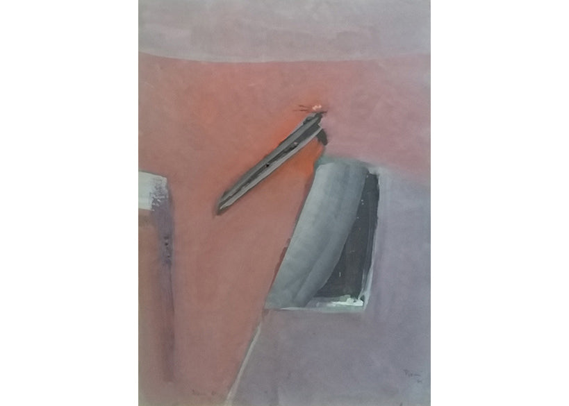 Fernando Picenni-1929年Bergamo生まれ。幼少時より絵画に目覚め、特に自然の形状を描くことに興味があり「沸き起こる感情をできる限り色付きのポエティックな絵画によって表したいと強く思う。彼にとっては描く対象がフリーサンプルのようにあふれ、抒情的なサインやイメージが転がっているようなものでしたいつでも描けるよう絵画道具を持ち歩き、実際にその作品は発展と充実をし続ける絵画による語彙でできた文集のようなものだった。彼は、ミラノの伝統的なJamaica Barに集う、Piero Manzoni,Enrico Castellani,Tancredi Parmeggianiら とも交流がある最後の偉人たちの一人でもあった。ミラノの主要ギャラリーのGalleria Annunciata, Grostetti Studio, Morone gallery, the Studio Falchiなどでも個展を開いた実績があり、もっとも重要なコレクターたちから称賛された。20世紀を代表するイタリア人画家の最も古いマイスターの一人でもある。