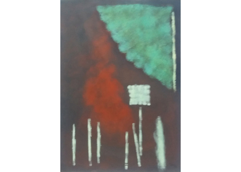 Fernando Picenni-1929年Bergamo生まれ。幼少時より絵画に目覚め、特に自然の形状を描くことに興味があり「沸き起こる感情をできる限り色付きのポエティックな絵画によって表したいと強く思う。彼にとっては描く対象がフリーサンプルのようにあふれ、抒情的なサインやイメージが転がっているようなものでしたいつでも描けるよう絵画道具を持ち歩き、実際にその作品は発展と充実をし続ける絵画による語彙でできた文集のようなものだった。彼は、ミラノの伝統的なJamaica Barに集う、Piero Manzoni,Enrico Castellani,Tancredi Parmeggianiら とも交流がある最後の偉人たちの一人でもあった。ミラノの主要ギャラリーのGalleria Annunciata, Grostetti Studio, Morone gallery, the Studio Falchiなどでも個展を開いた実績があり、もっとも重要なコレクターたちから称賛された。20世紀を代表するイタリア人画家の最も古いマイスターの一人でもある。