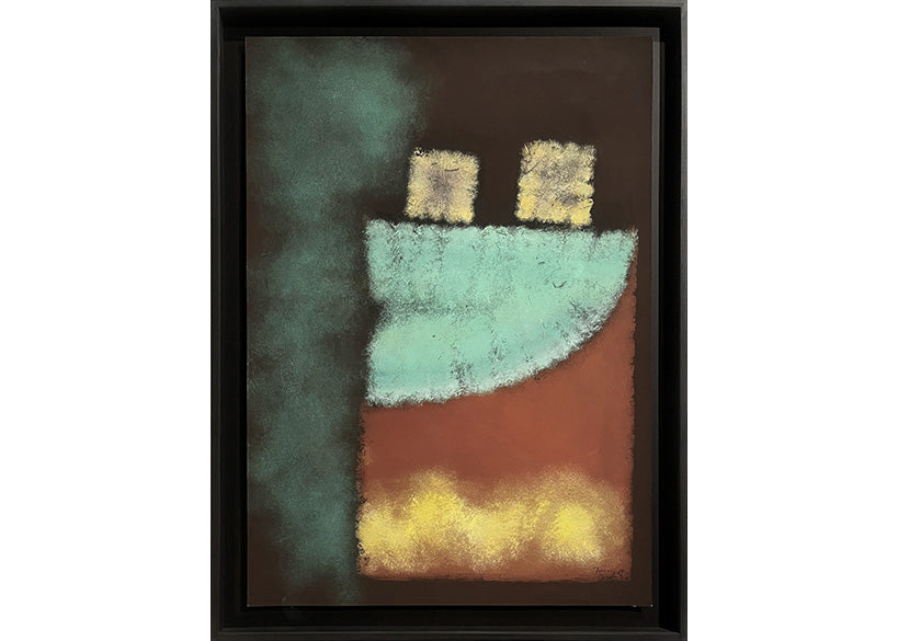 Fernando Picenni-1929年Bergamo生まれ。幼少時より絵画に目覚め、特に自然の形状を描くことに興味があり「沸き起こる感情をできる限り色付きのポエティックな絵画によって表したいと強く思う。彼にとっては描く対象がフリーサンプルのようにあふれ、抒情的なサインやイメージが転がっているようなものでしたいつでも描けるよう絵画道具を持ち歩き、実際にその作品は発展と充実をし続ける絵画による語彙でできた文集のようなものだった。彼は、ミラノの伝統的なJamaica Barに集う、Piero Manzoni,Enrico Castellani,Tancredi Parmeggianiら とも交流がある最後の偉人たちの一人でもあった。ミラノの主要ギャラリーのGalleria Annunciata, Grostetti Studio, Morone gallery, the Studio Falchiなどでも個展を開いた実績があり、もっとも重要なコレクターたちから称賛された。20世紀を代表するイタリア人画家の最も古いマイスターの一人でもある。